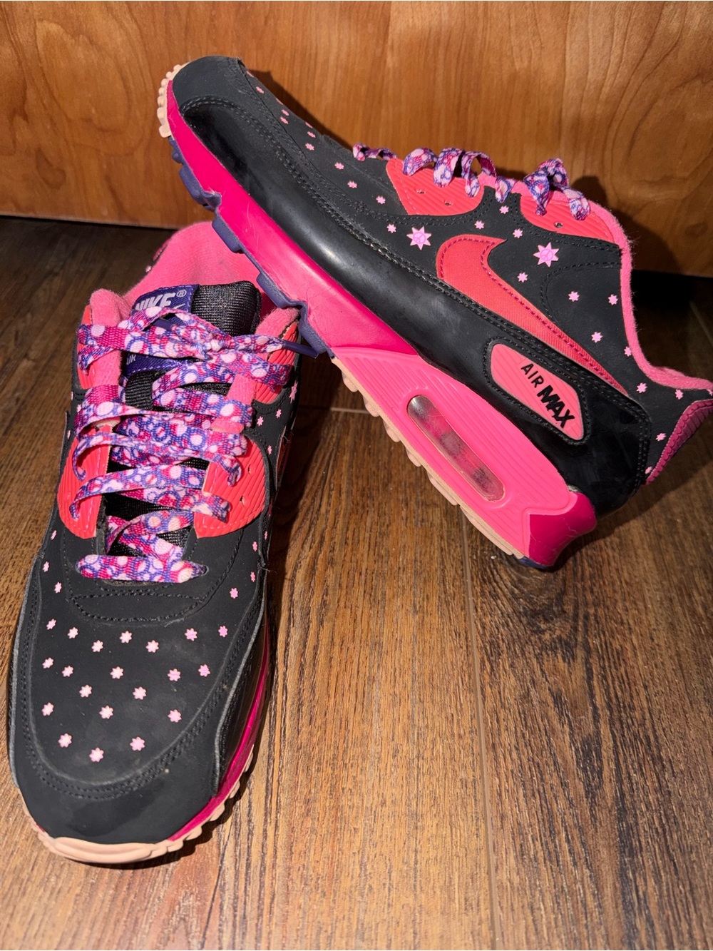 Nike Air Max 90 LE DB In Blk/fireberry Digital Pink 7W